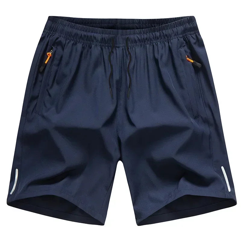 Ice Silk Men Beach Shorts Quick Dry Running Shorts