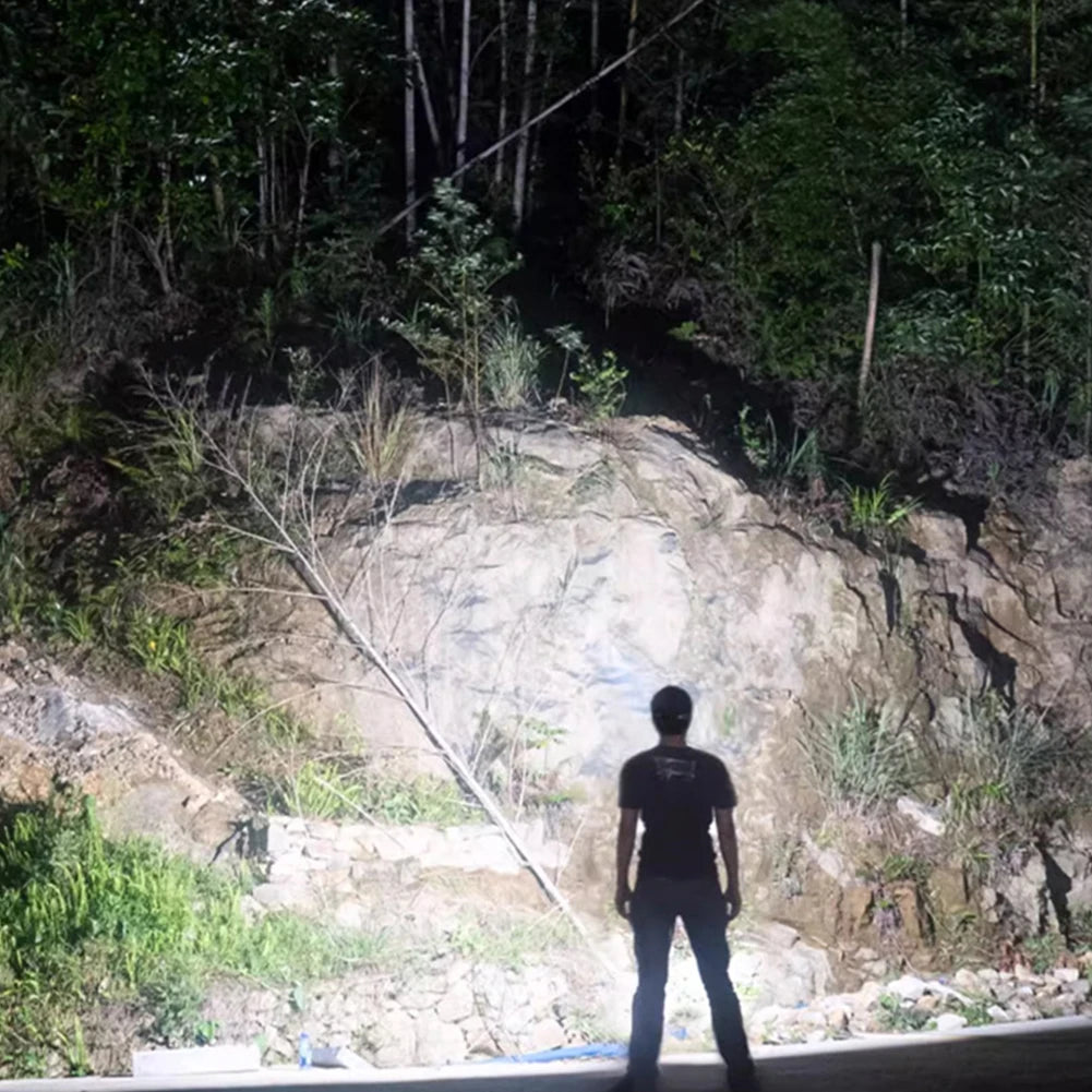 VAKIND COB LED Headlamp With Motion Sensor USB Rechargeable