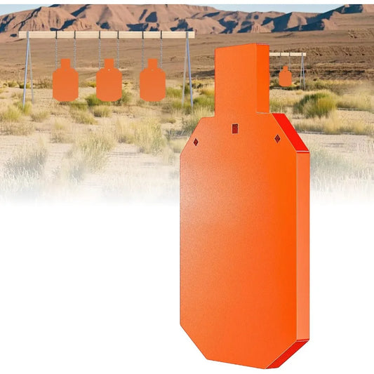 AR 500 Steel Target Silhouette Laser Cut Heavy Duty Plate
