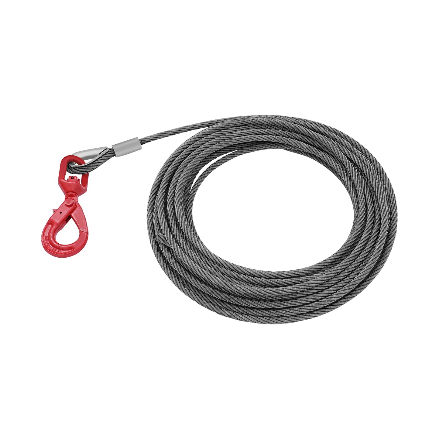 Hign Concerned Heavy Duty Winch Cable With Hook For Lifting