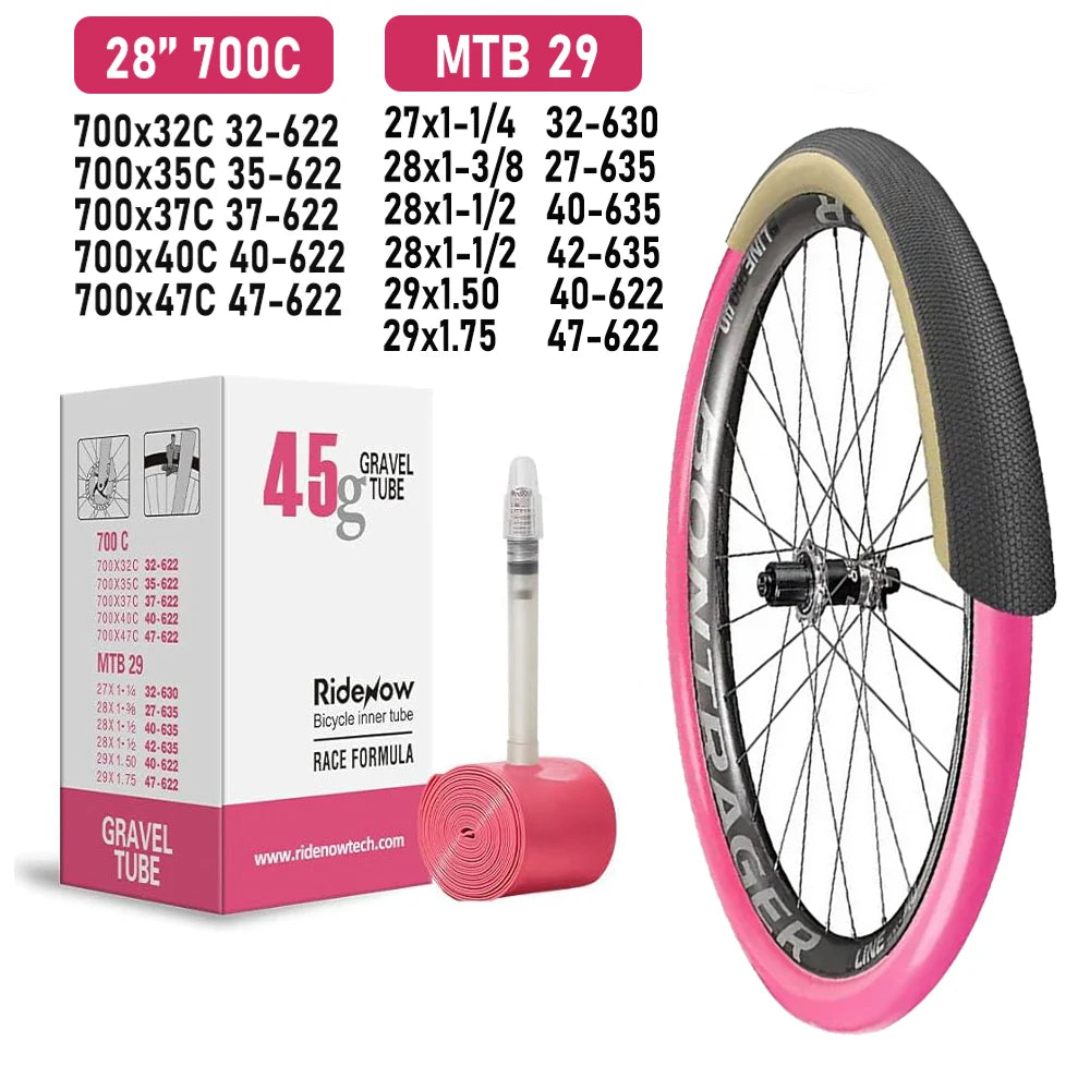 High-concerned Gravel TPU Inner Tube for Mountain Bikes