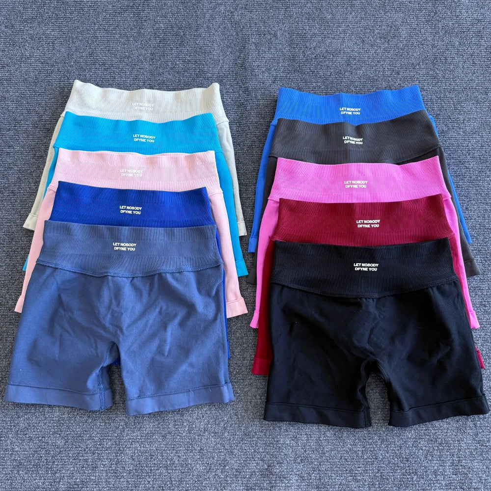 Craft of Weaving Impact Logo Shorts for Women Yoga Fitness