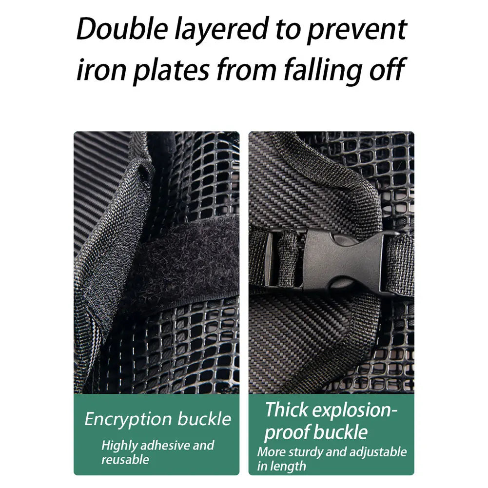 Alloet Breathable Lure Iron Plate Storage Bag For Tackle Gear