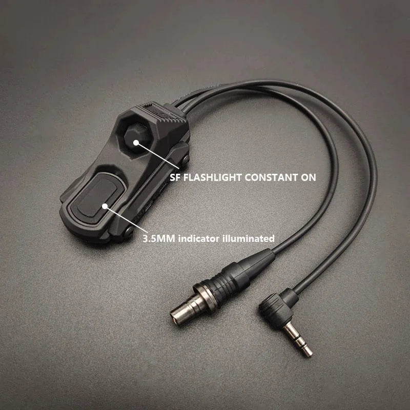 Tactical Dual Remote Pressure Switch for Picatinny Rails