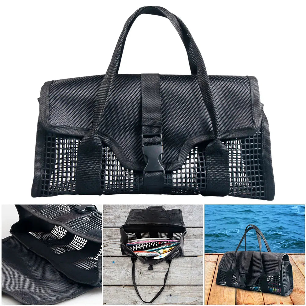 Alloet Breathable Lure Iron Plate Storage Bag For Tackle Gear