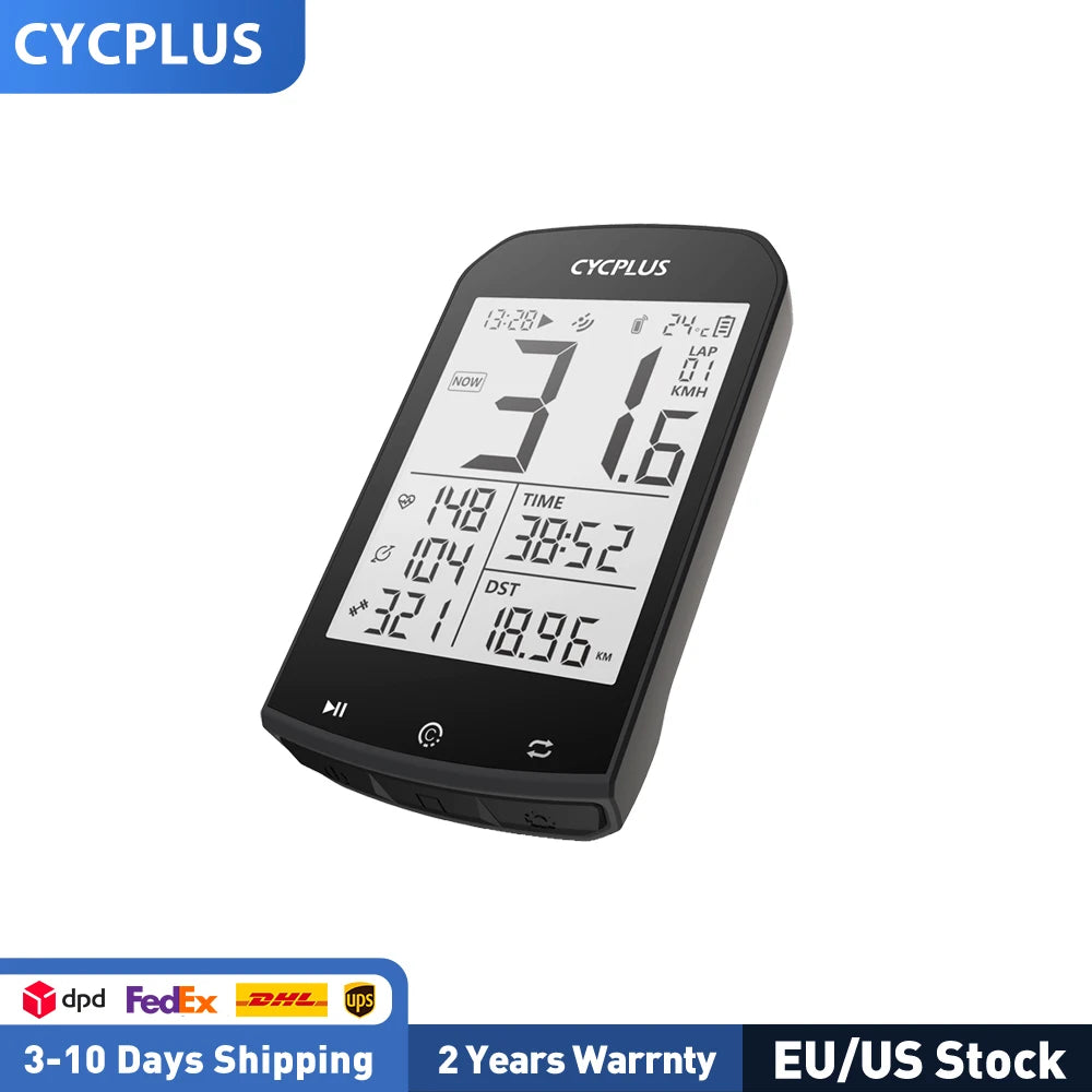 CYCPLUS M1 GPS Bicycle Computer With BLE 5.0 ANT Plus