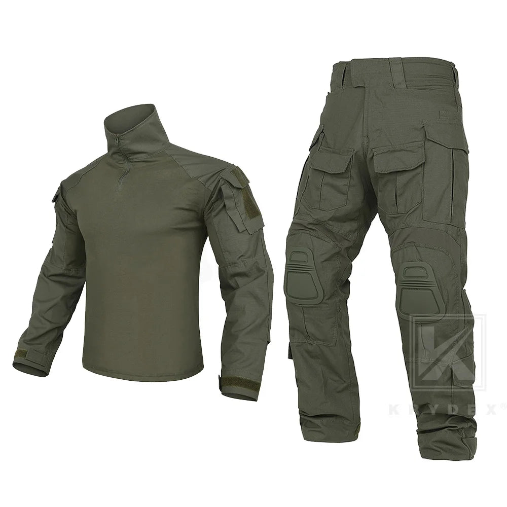KRYDEX Tactical Combat G3 Uniform Set Shirt And Pants Kit