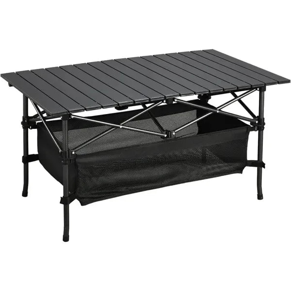 Ultra Compact Roll Up Beach Table For Camping And Picnics