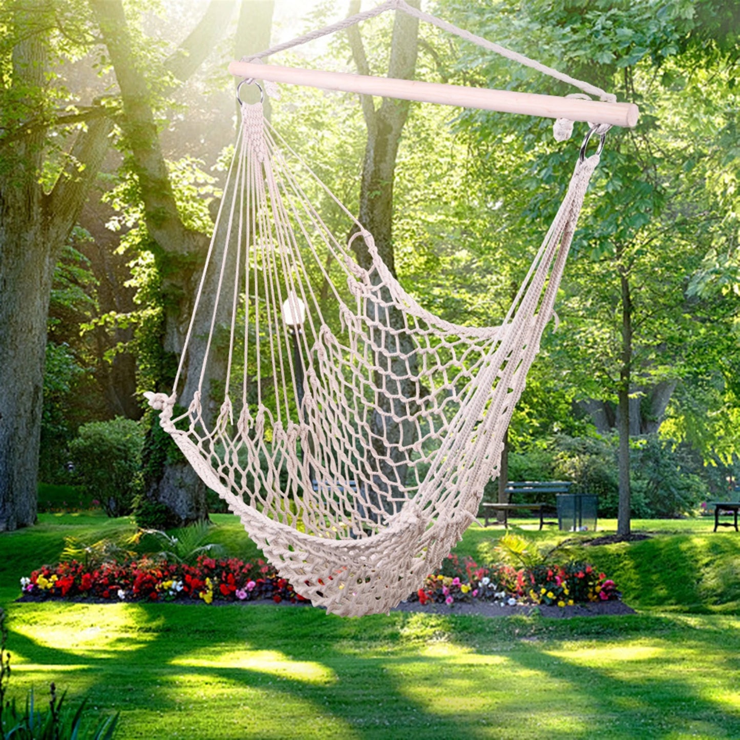 General Use Nordic Style Hammock Hanging Chair for Indoor Outdoor