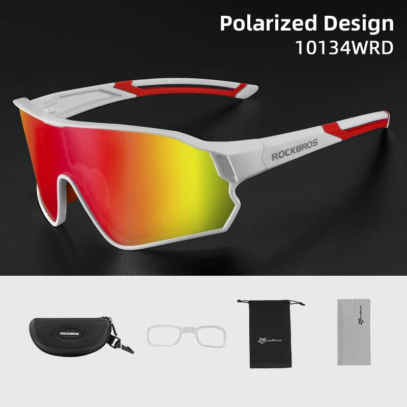 ROCKBROS Polarized UV400 Sunglasses For Outdoor Sports Cycling