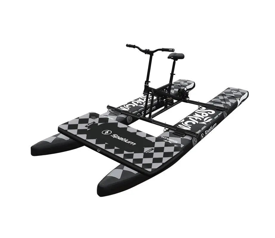Spatium Water Bike 2.0 Inflatable Pedal Kayak Boat Stable