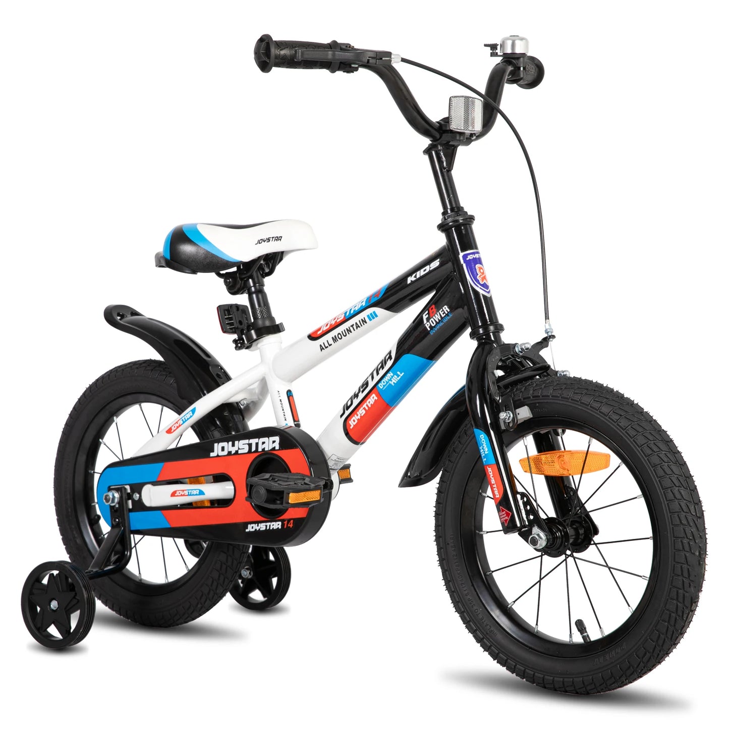 JOYSTAR Kids Bike With Training Wheels For Easy Assembly