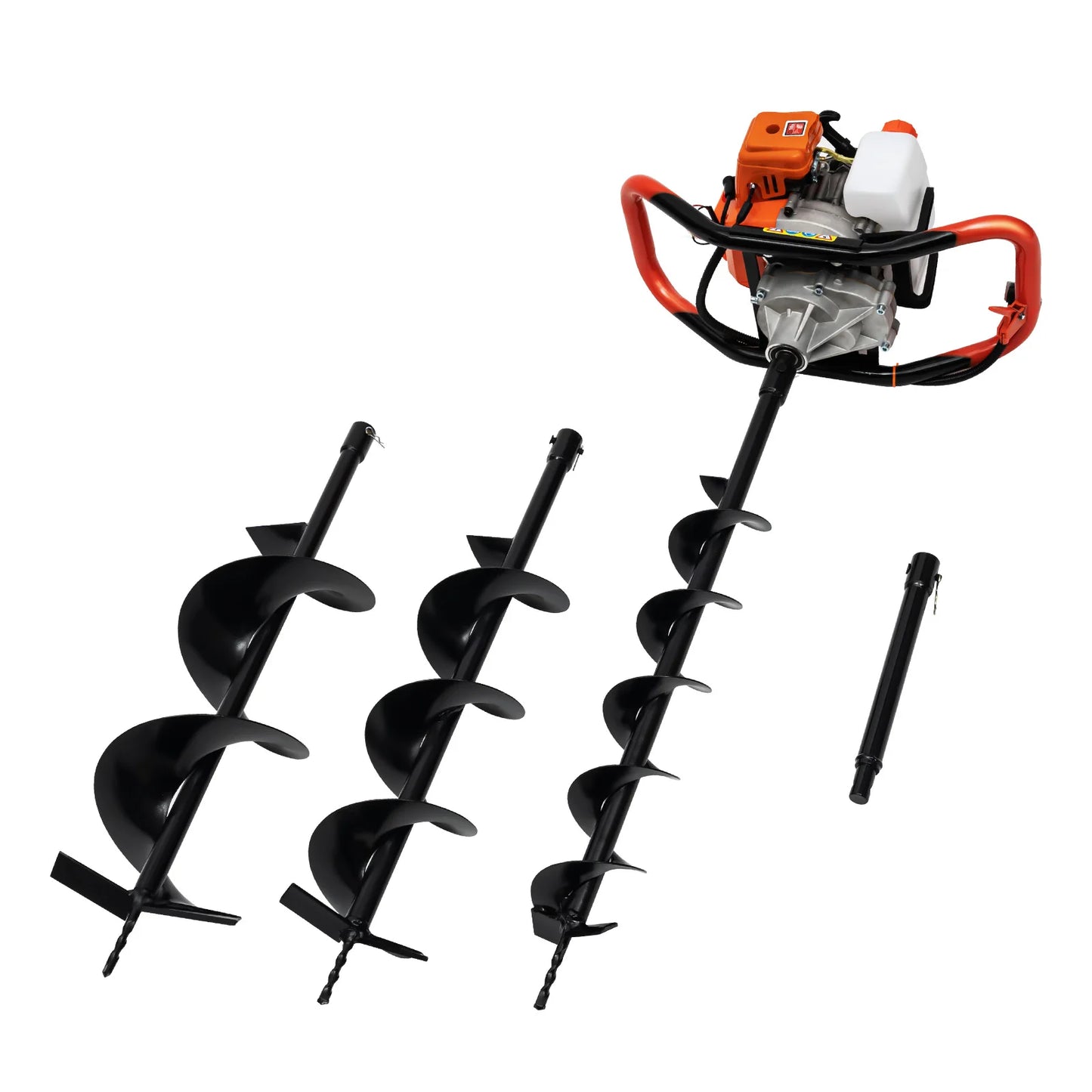 CNCEST Gas Powered Post Hole Digger Earth Auger Drill Set