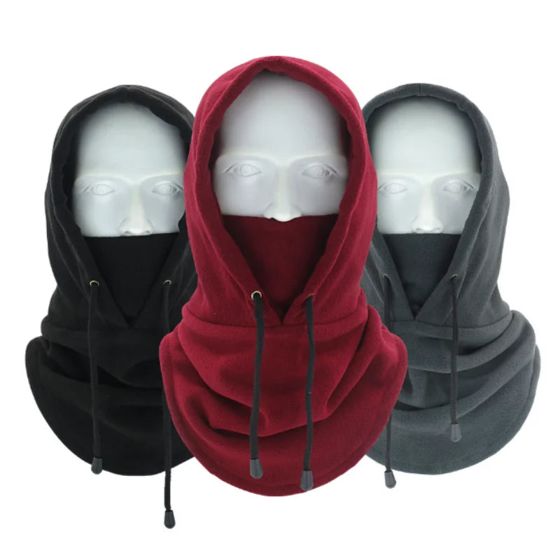 Guangdong Fashionable Warm Winter Balaclava Hooded Hat Scarf