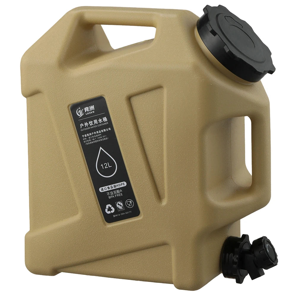 Alloet Camping Water Container No Leakage BPA Free Jug