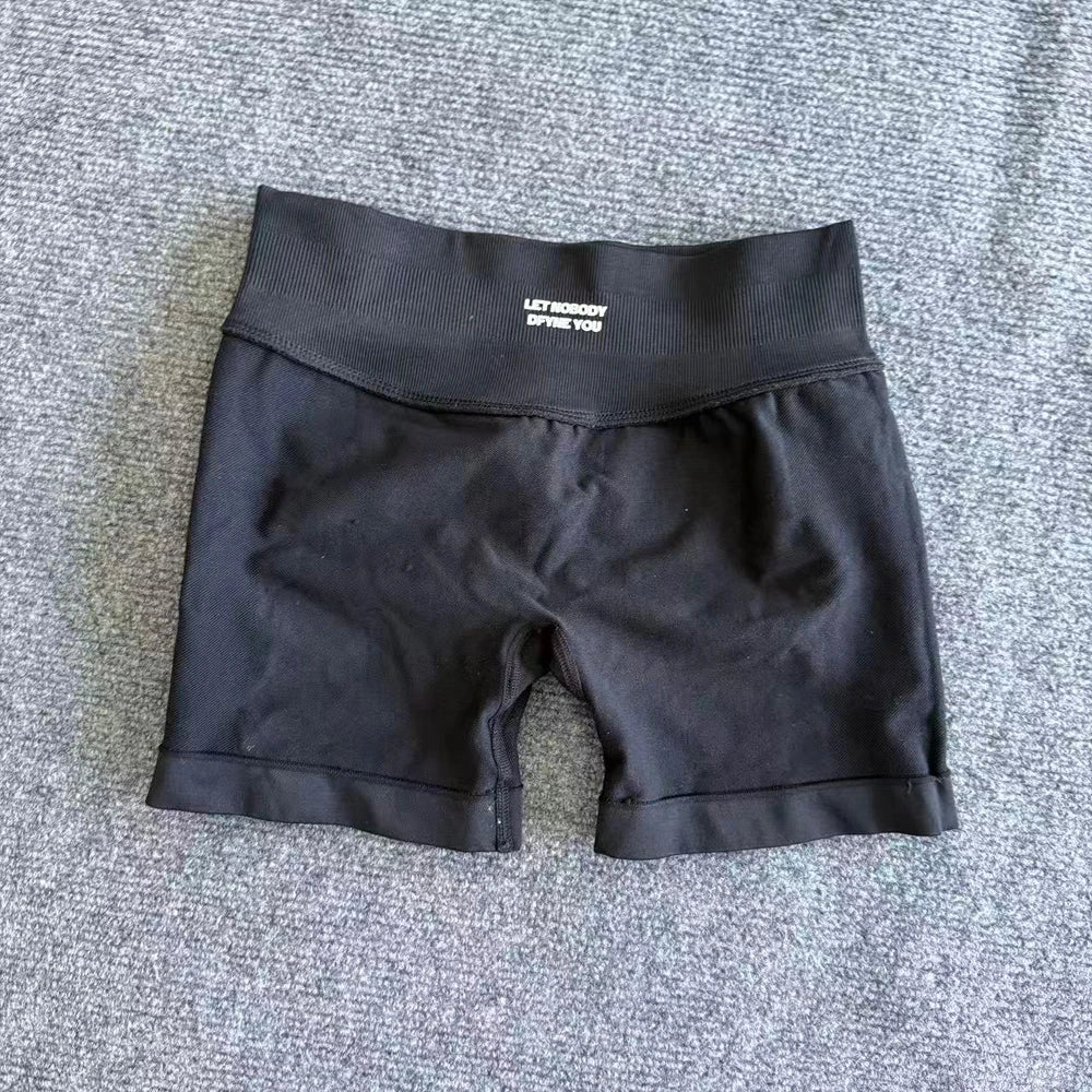 Craft of Weaving Impact Logo Shorts for Women Yoga Fitness