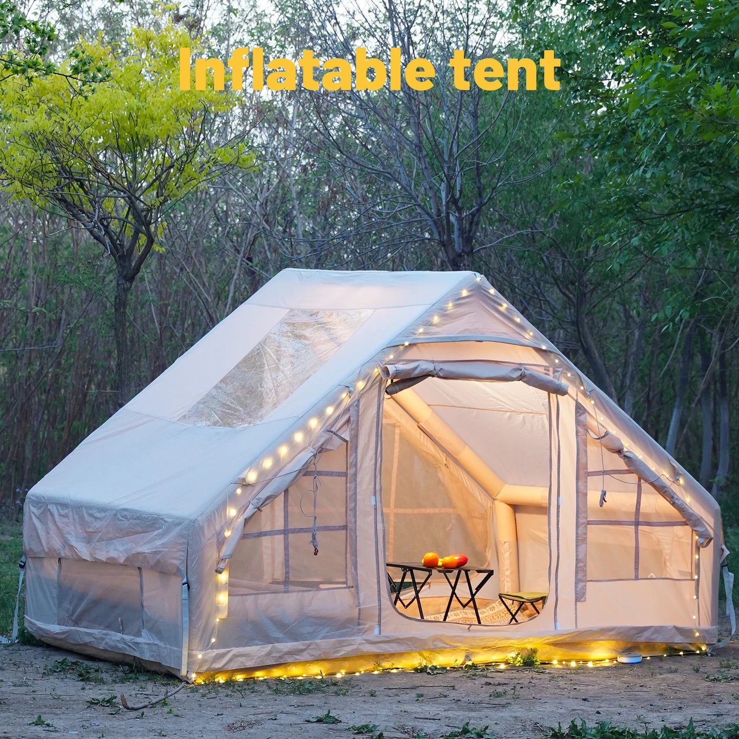 Pakicetus Easy Setup Inflatable Camping Tent Waterproof Windproof