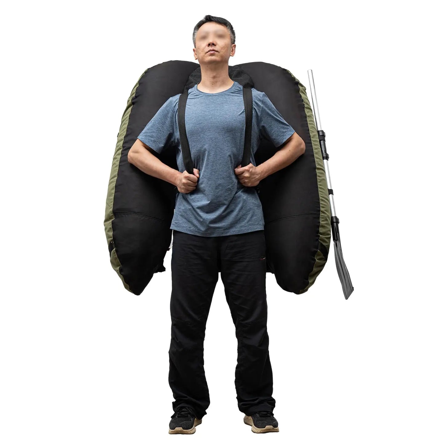 Hign-concerned Fishing Float Tube U Shaped Raft With Pump Storage