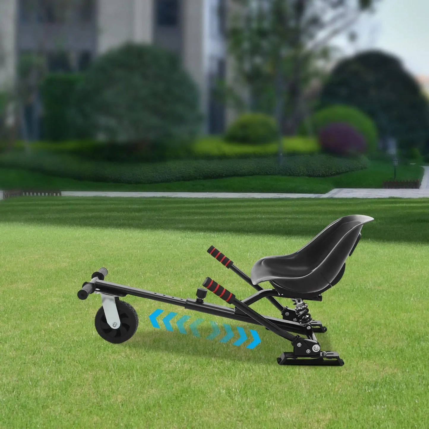 Bymaocar Hoverboard Go Kart Seat With Rear Shock Absorption